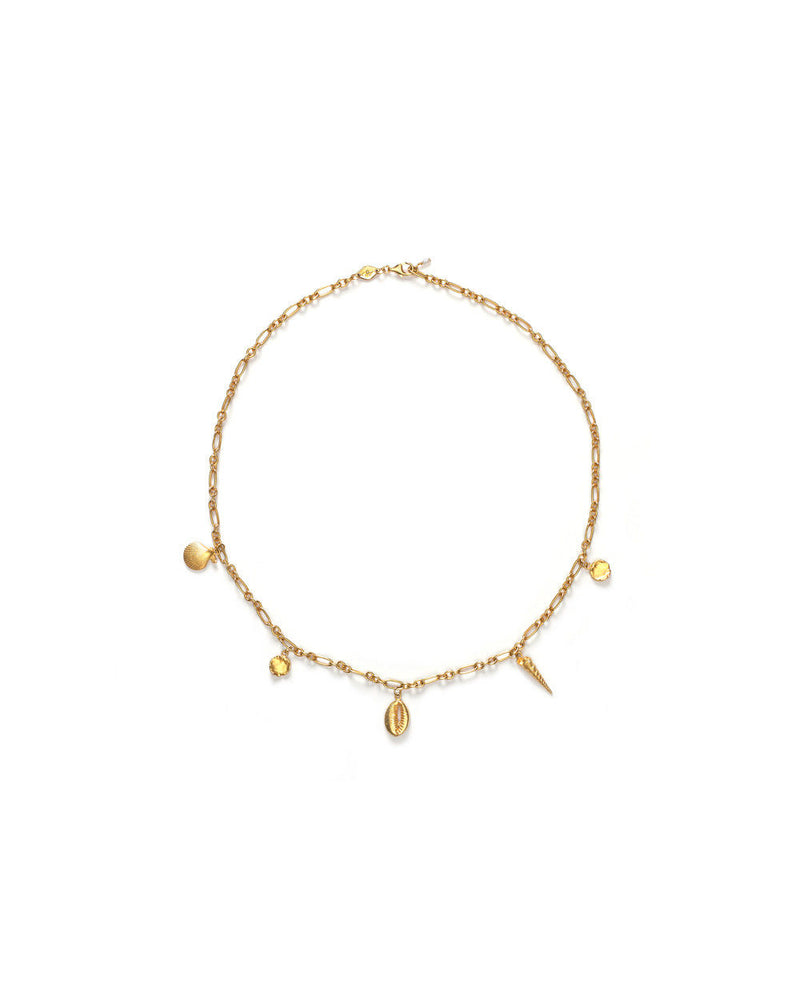 Summer Treasure Gold Plated Necklace