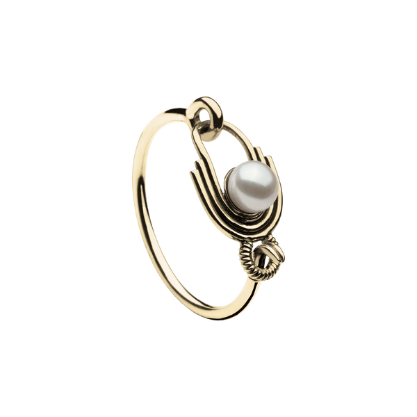 Supersonic Pearl Bracelet Gold Plated