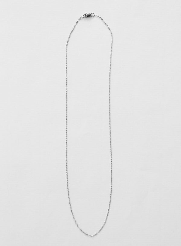 Thin chain 18K Whitegold Necklace