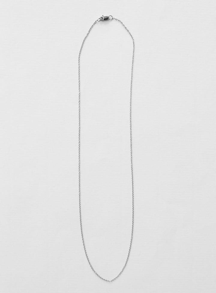 Thin chain 18K Whitegold Necklace