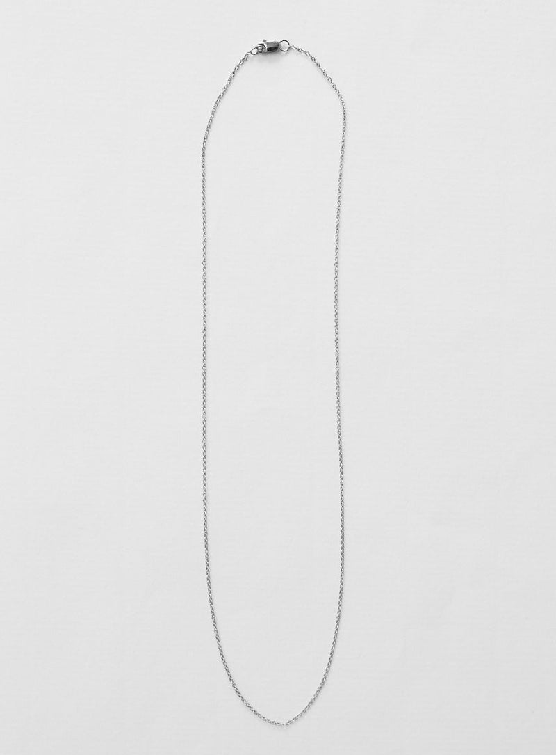Thin chain 18K Whitegold Necklace