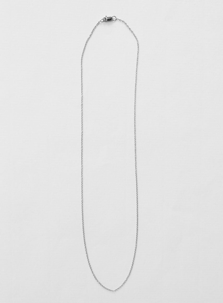 Diamond Letter R 18K Whitegold Necklace or Pendant w. Diamond