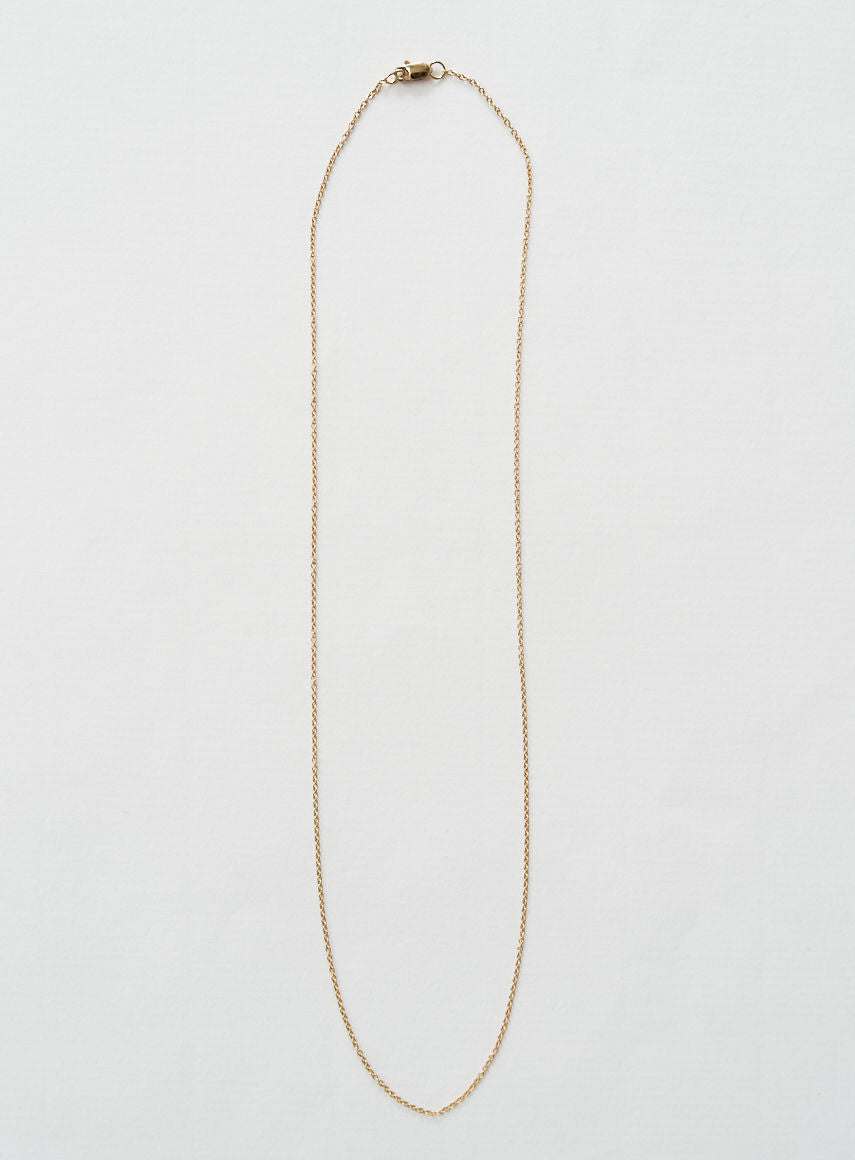 Blue Billie Thin chain 18K Gold Necklace | The Jewellery Room