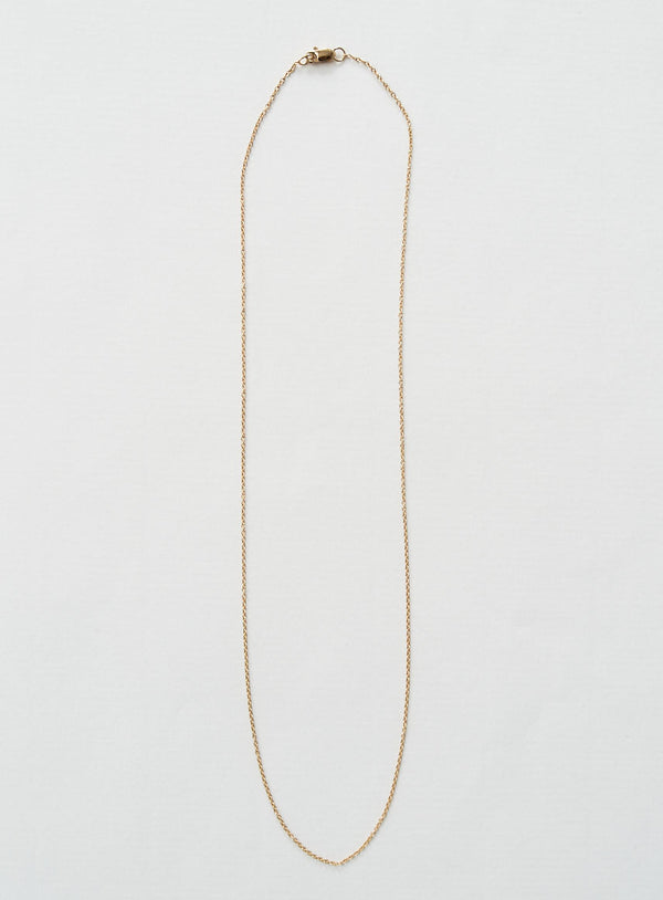 Thin chain 18K Gold Necklace