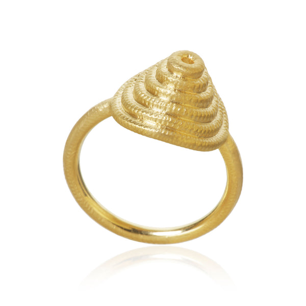 Thera Twist 18K Gold Ring