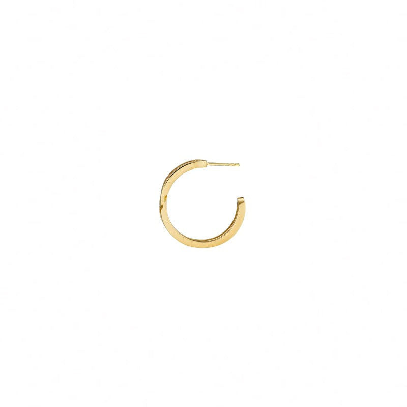 The Gasp Small 18K Guld Ørering