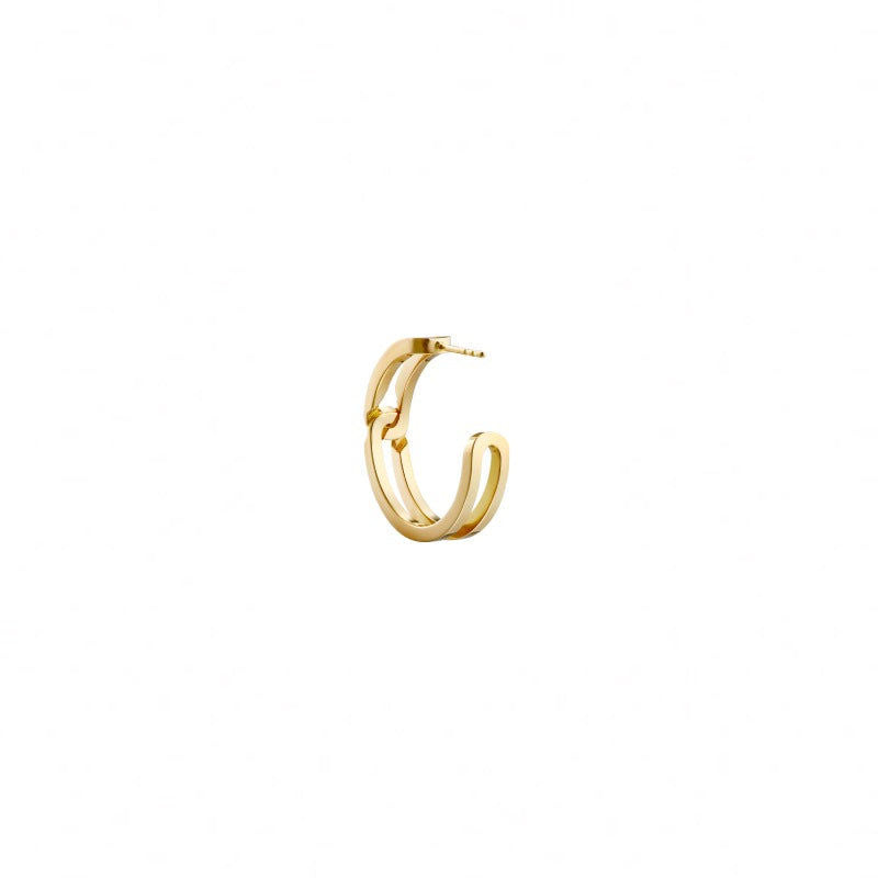 The Gasp Small 18K Guld Ørering