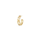 The Gasp Small 18K Gold Earring