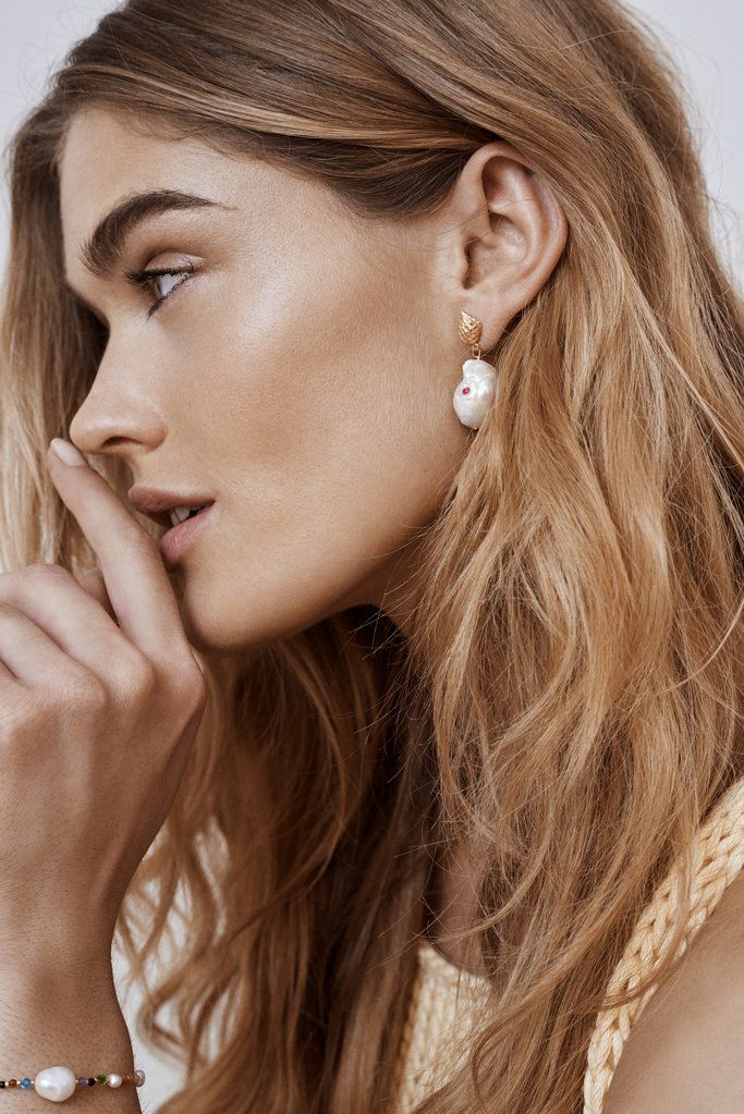 Rock & Sea Circus Forgyldt Armbånd m. Blandede farver Glasperler