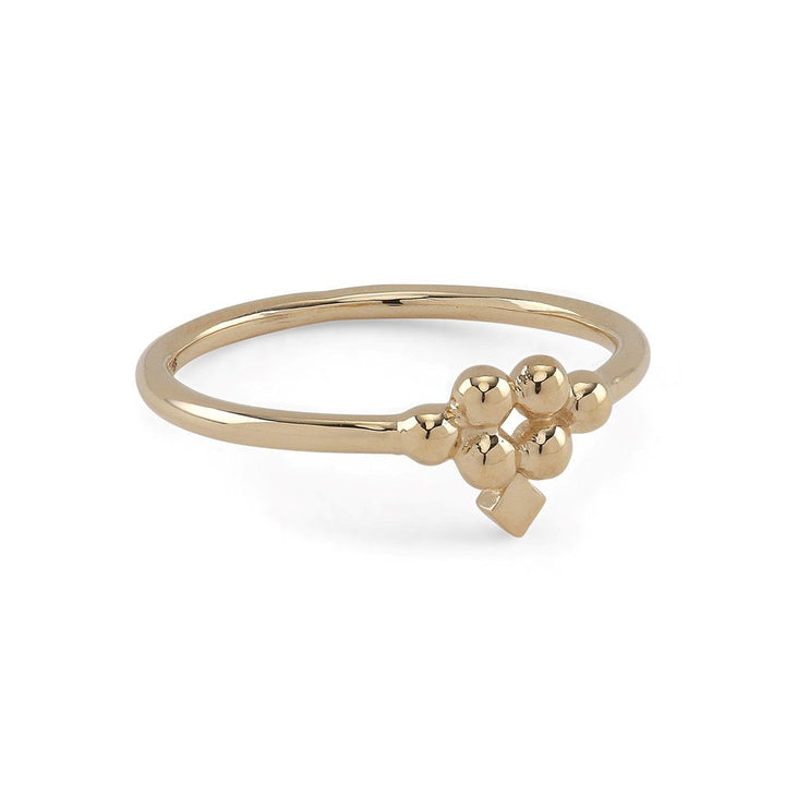 Lady Arrow 14k Goldring