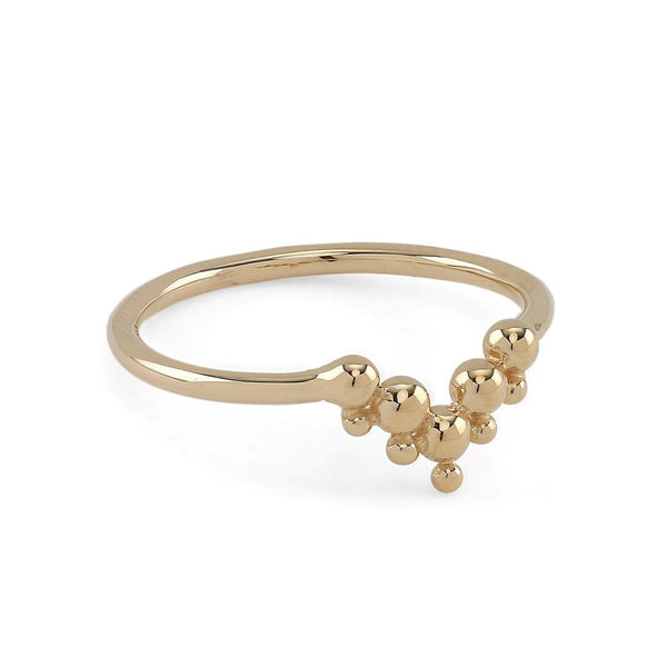 Lady Tiara 14K Guld Ring