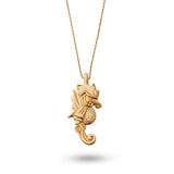Seahorse Gold Plated Pendant