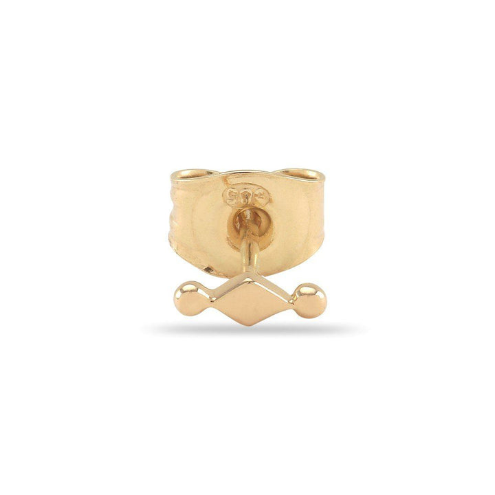 Kleiner Kite 14K Gold Stud