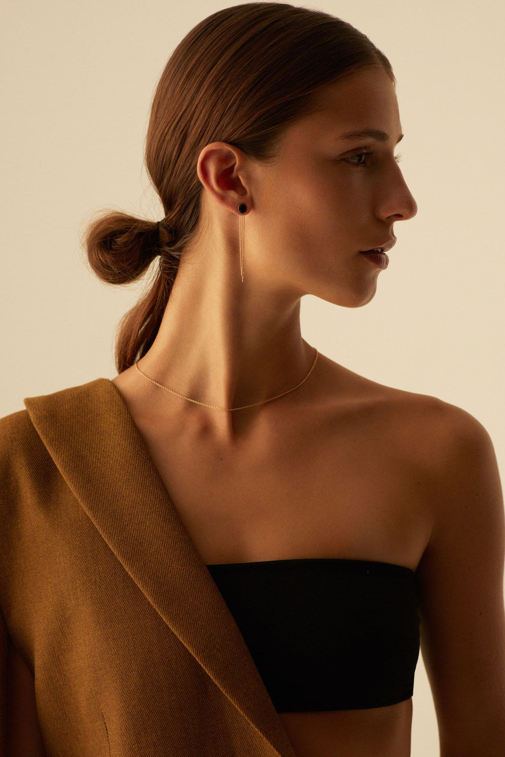 I Taste 18K Gold Earring w. Diamond