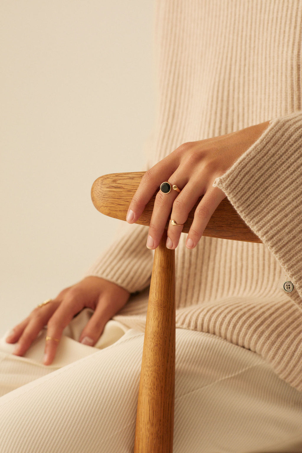 If at last 18K Gold Ring w. Diamond