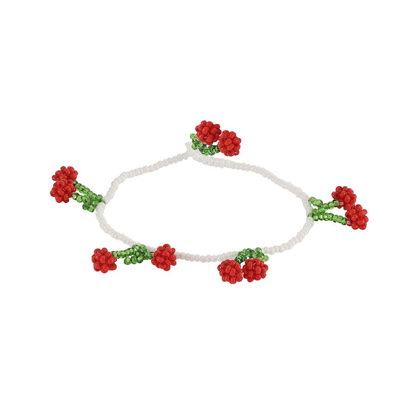 Cherry Bracelet Mixed coloured Beads