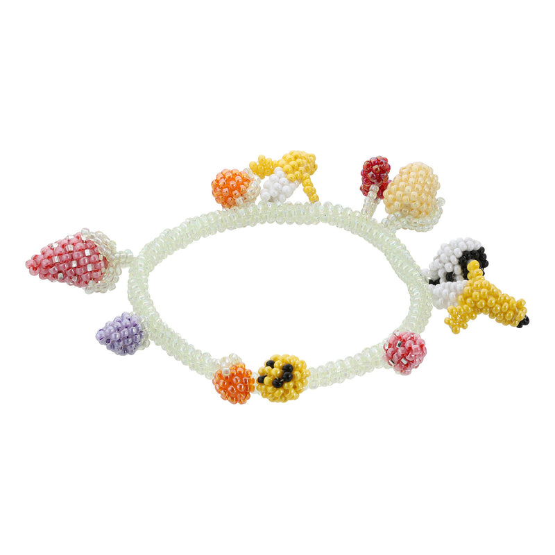 Peyote Mezclado Bracelet Mixed coloured Beads