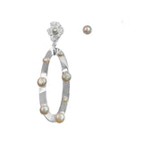 MUSE Silver Earrings w. Pearls