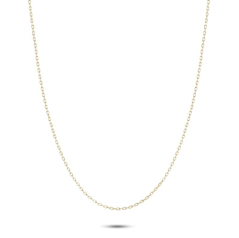 Kette Gang 9K Gold einfache Kette