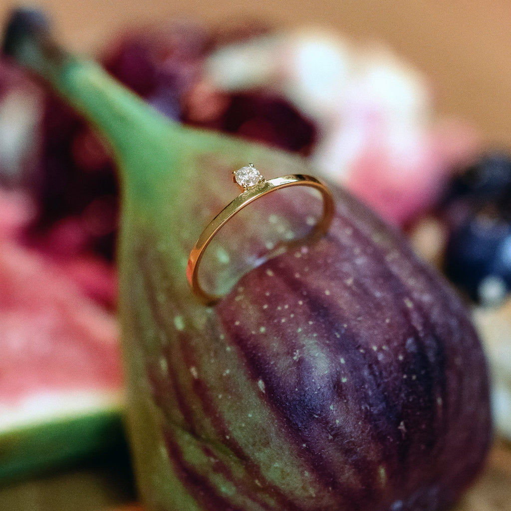 The small Bun I Goldring aus 18K I 48