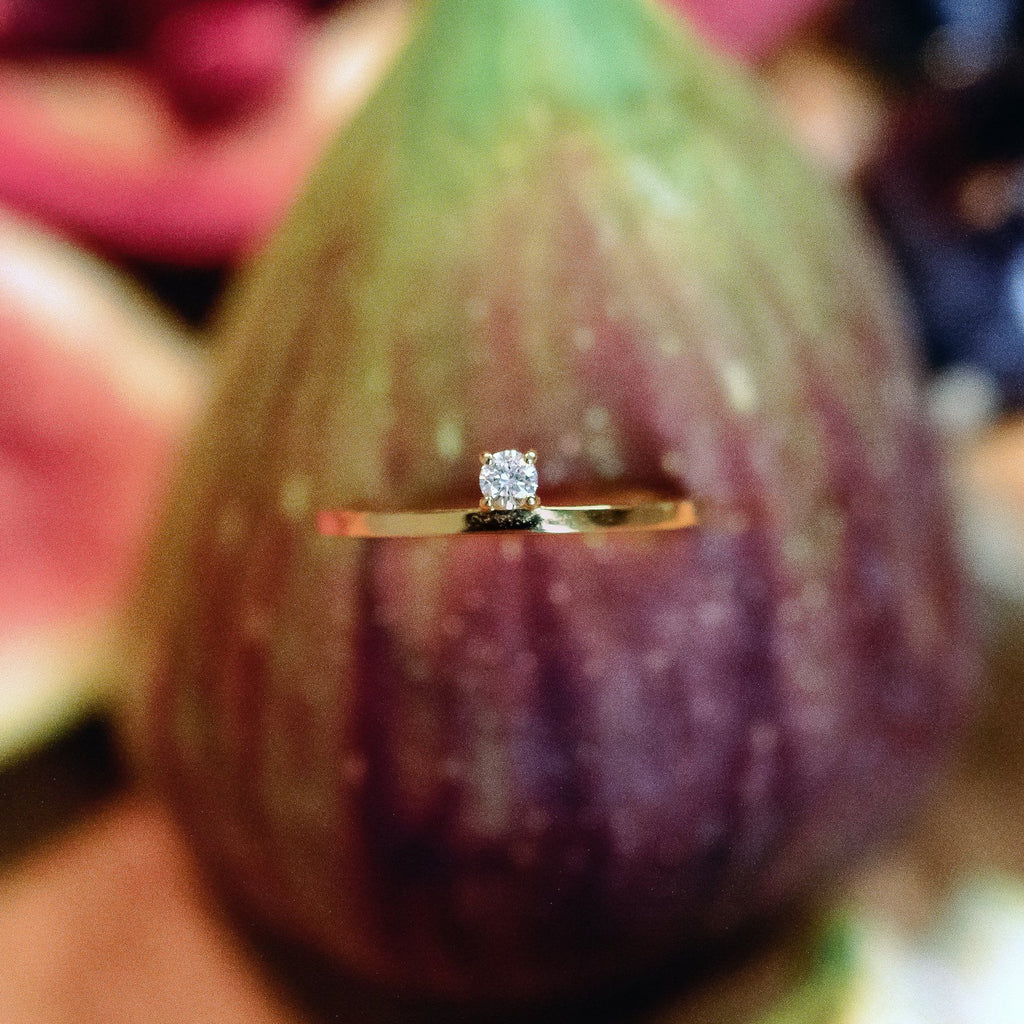 The small Bun I Goldring aus 18K I 48