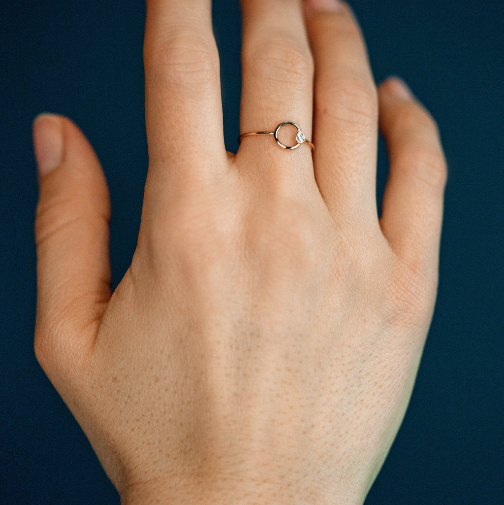 The Circle I Goldring aus 18K I 48