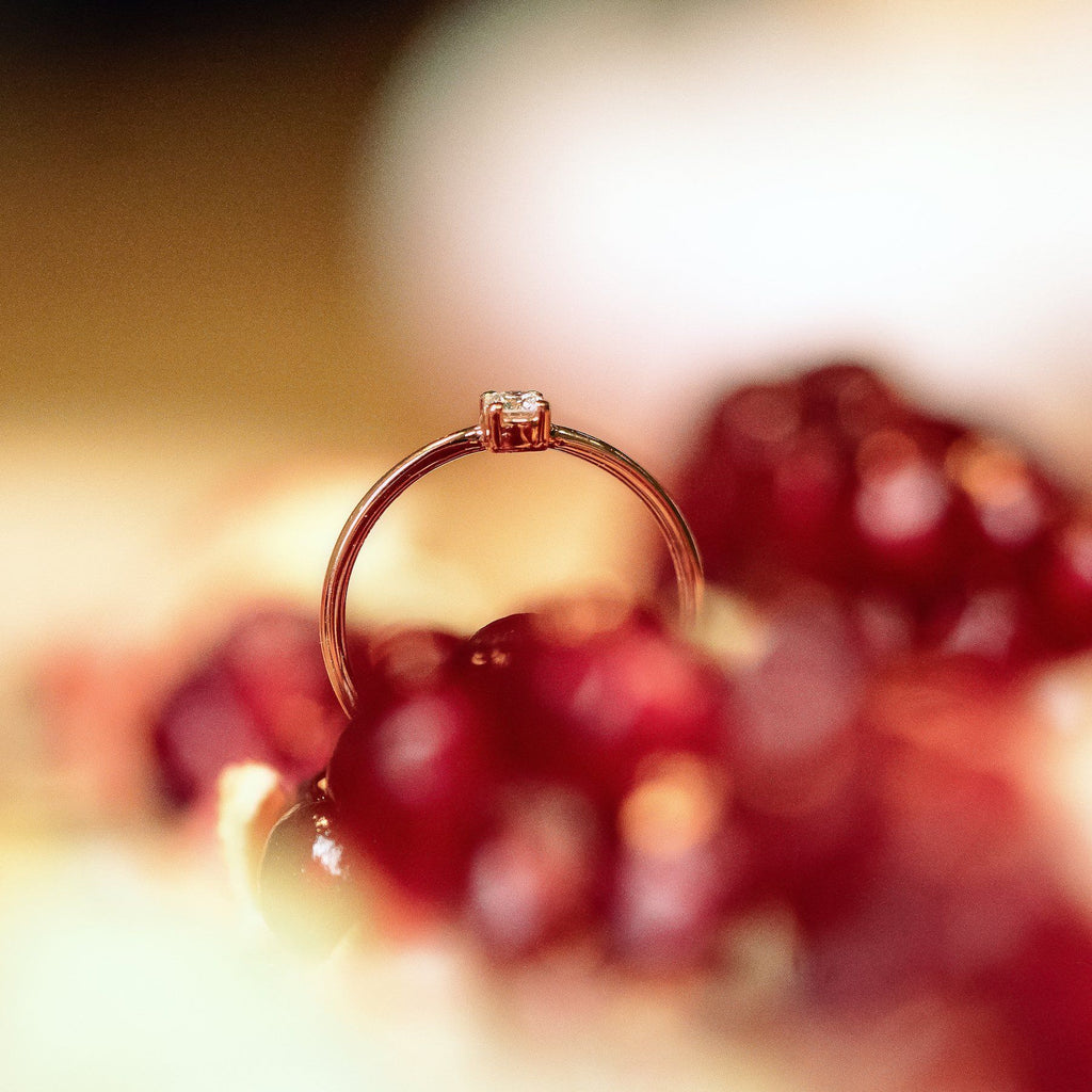 The Classic 4 Zacken I Goldring aus 18K I 48