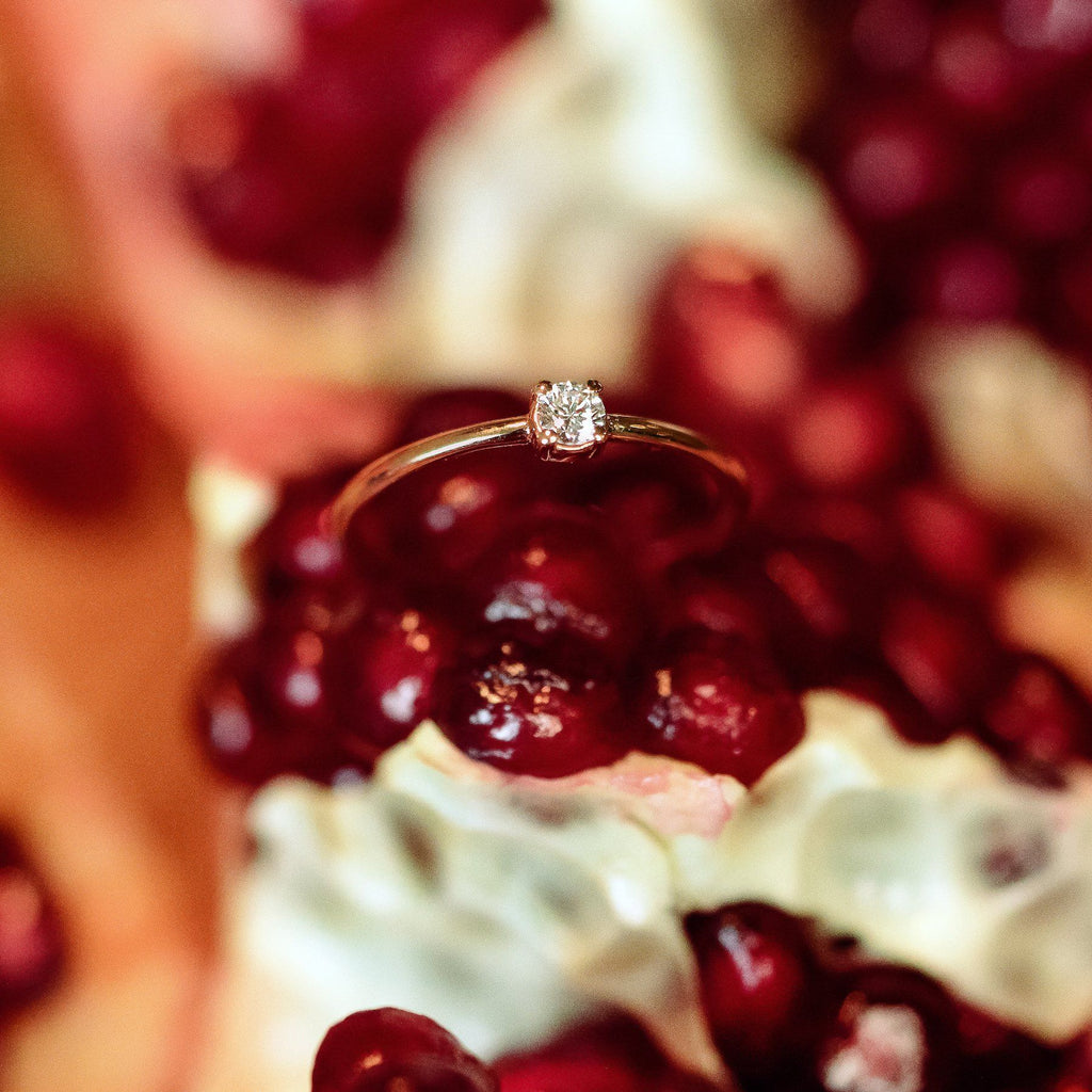 The Classic 4 Zacken I Goldring aus 18K I 48