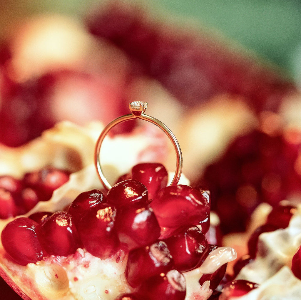 The Classic 4 Prongs Stack - 18K Gold / 48