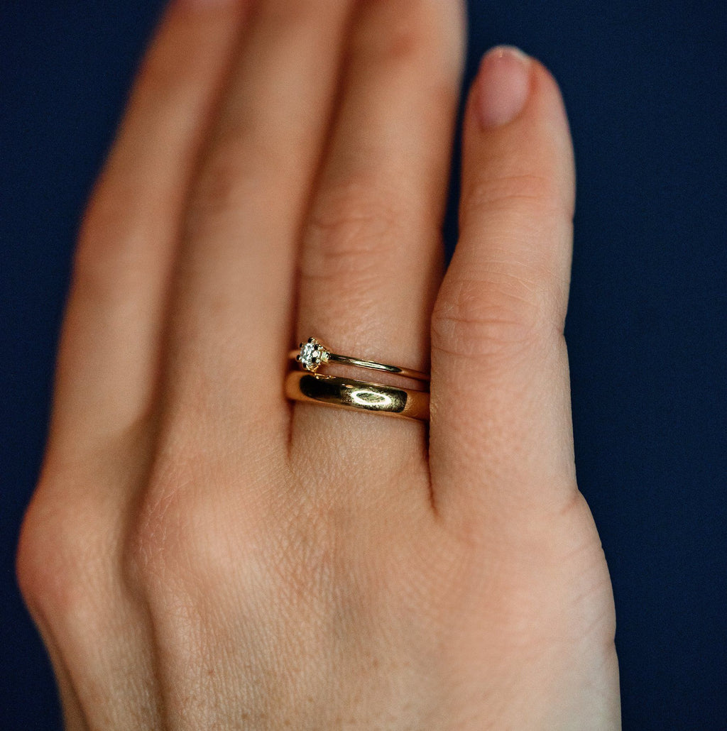 The Classic 6 Prongs - 18K Gold / 48