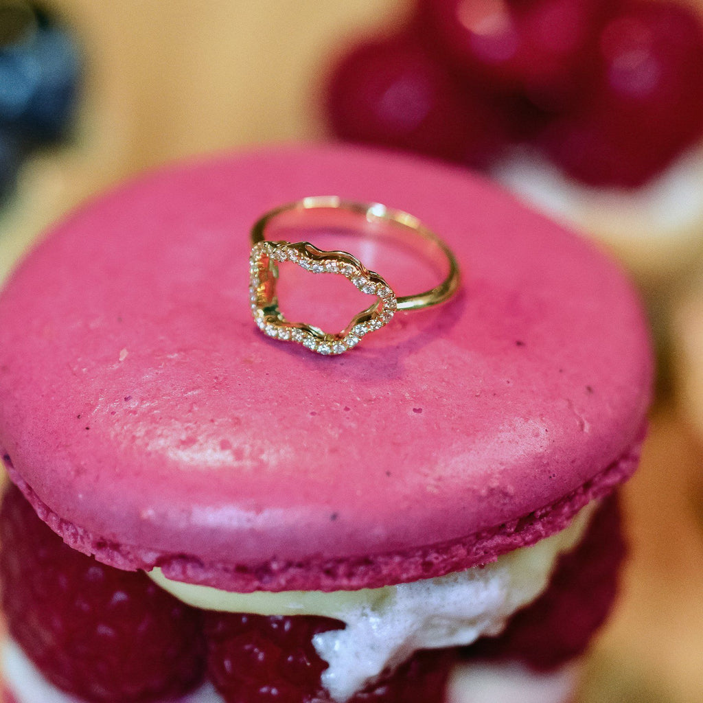 The Golden Cloud I Goldring aus 18K I 48