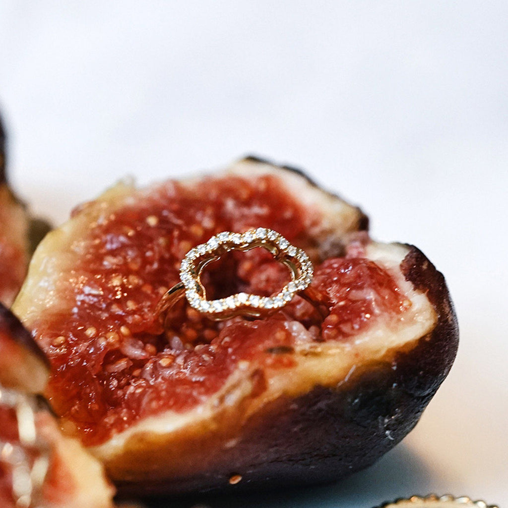 The Golden Cloud I Goldring aus 18K I 48