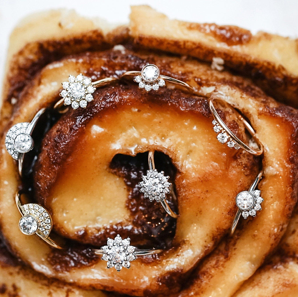 The Half Halo - 18k Gold / 48