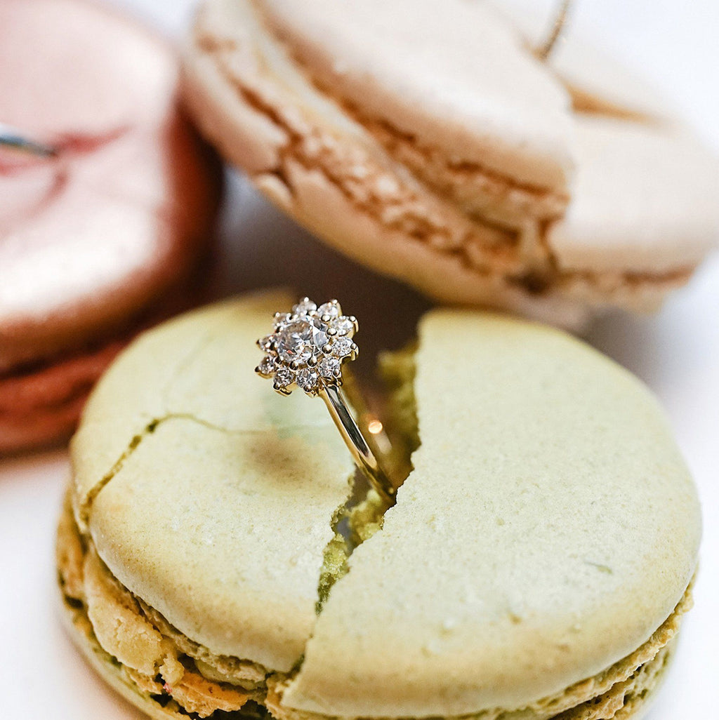 The Halo Large - 18k Gold / 48