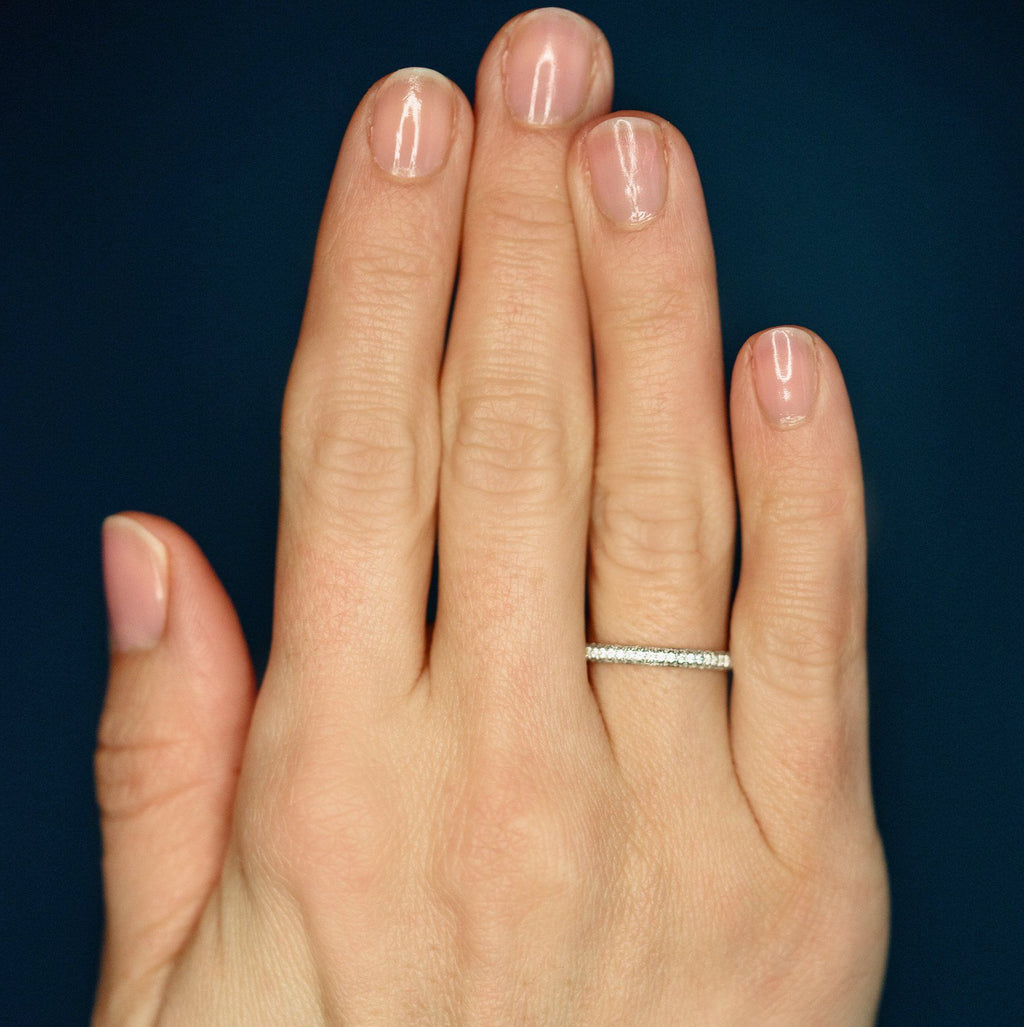 The Luxury I Ring aus 18K Weißgold I 48