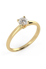 The Only One 0.50ct 18K Gold Ring w. Lab-Grown Diamond