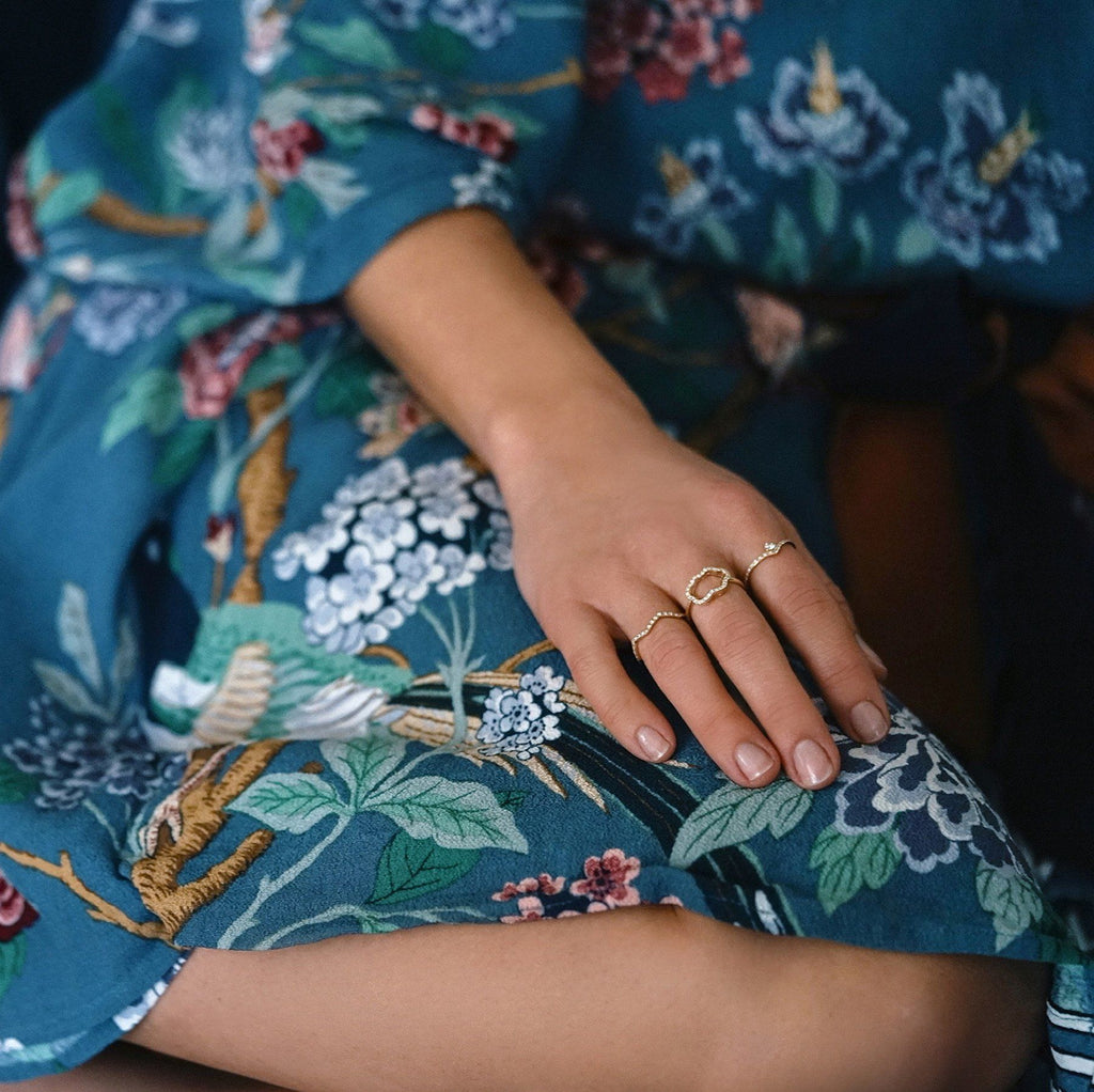 The Golden Cloud I Goldring aus 18K I 48