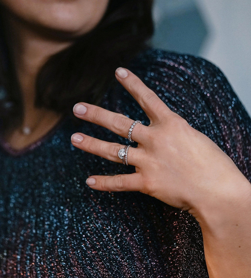 The Half Halo - 18k Gold / 48