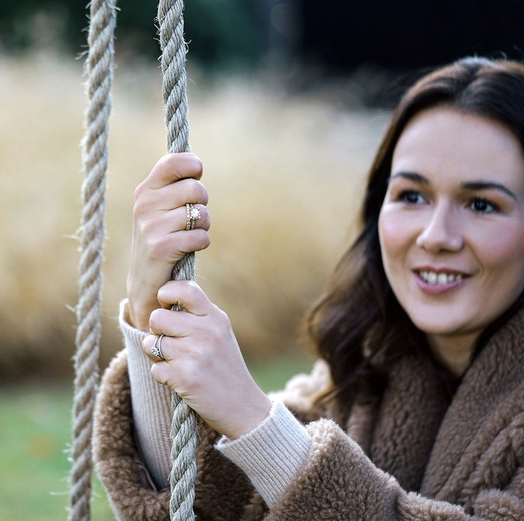 The Halo Large - 18k Gold / 48