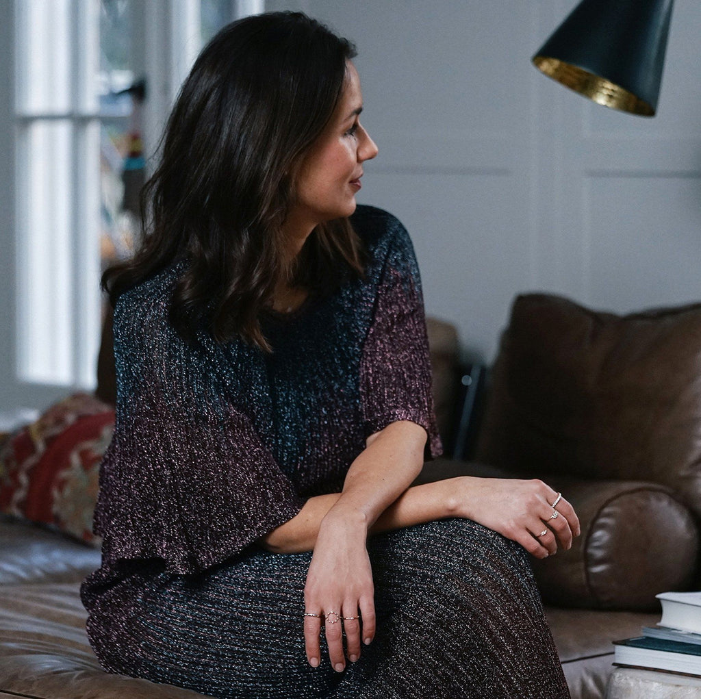 The Curved Mini I Goldring aus 18K I 48