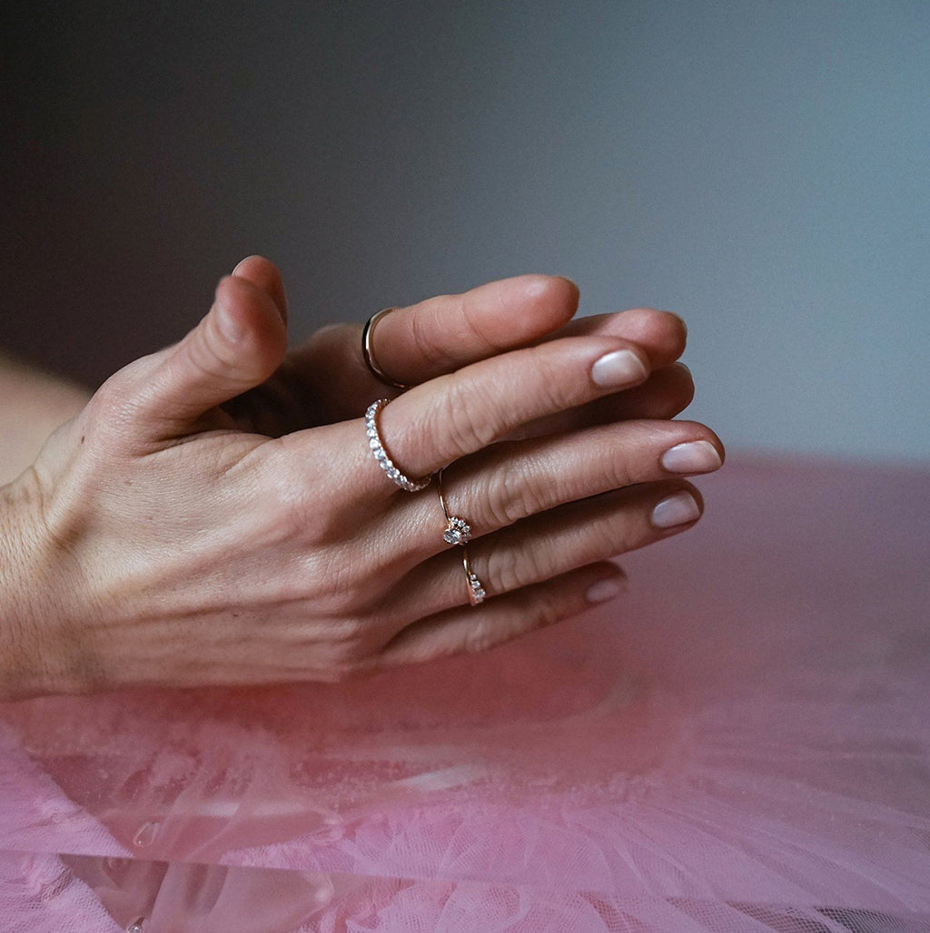 Den virkelige evighed - 18k Rosaguld / 48