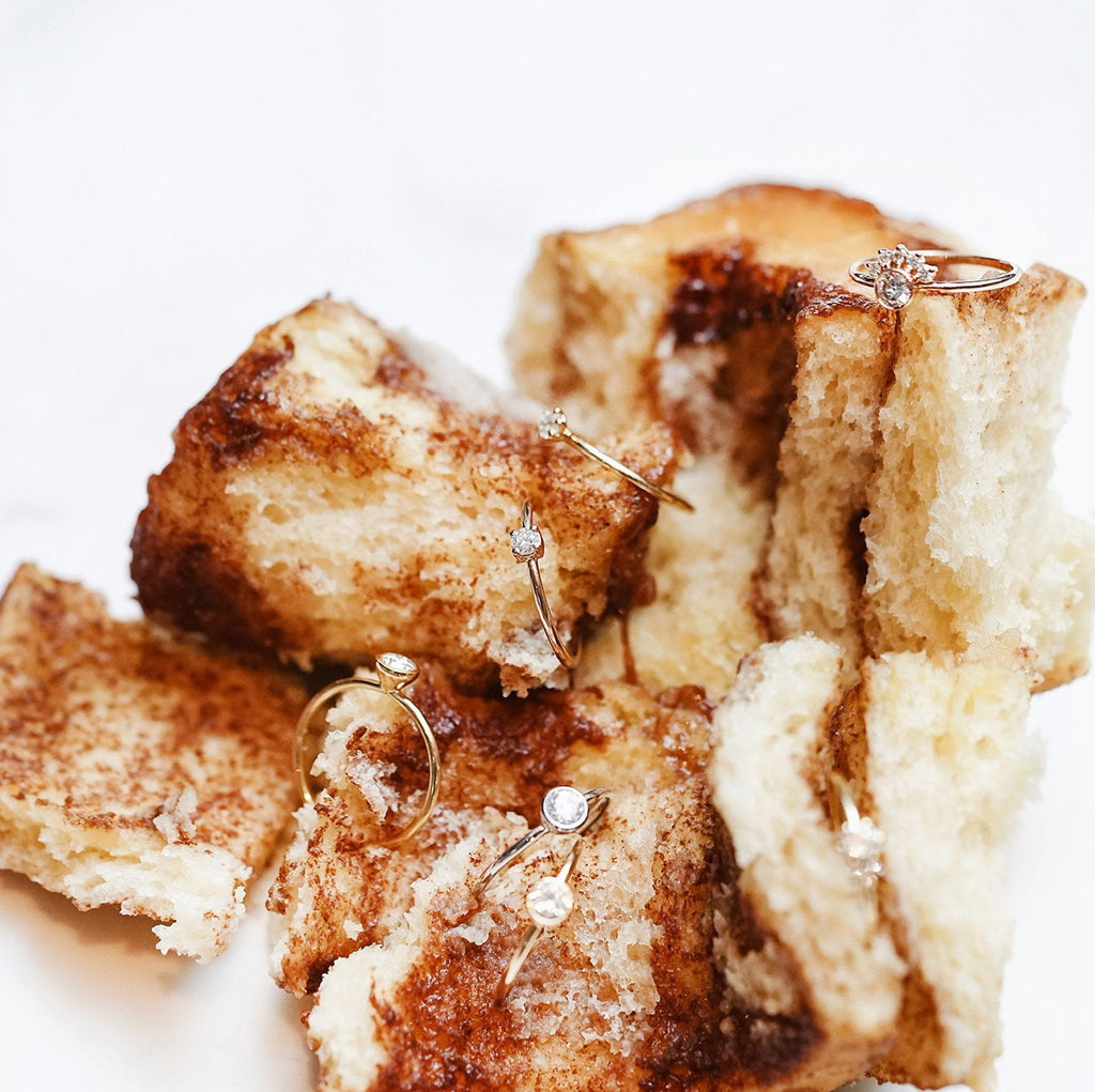 The Classic 4 Zacken I Goldring aus 18K I 48