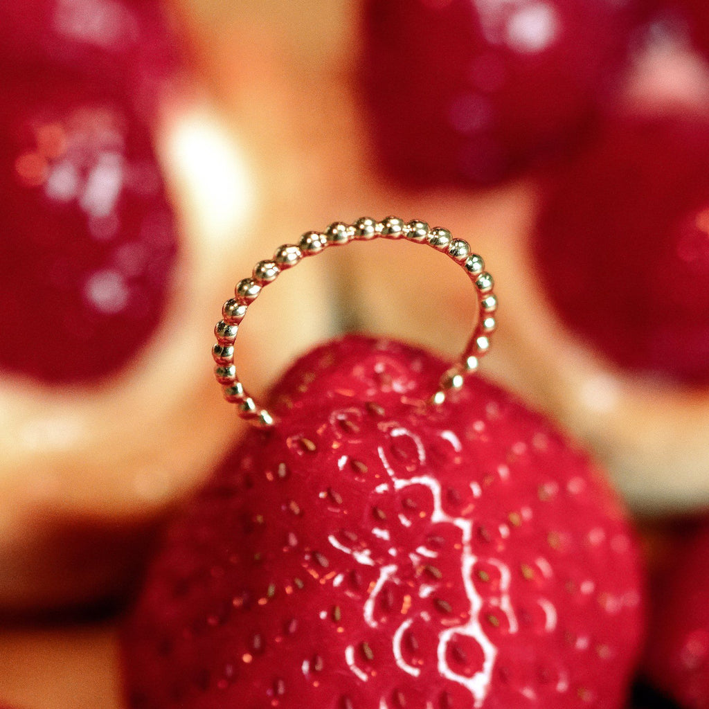 The Roulette Large I Goldring aus 18K I 48