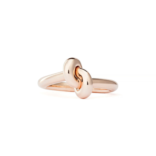 Absolutely Tight Knot Ring aus 18K Rosegold 