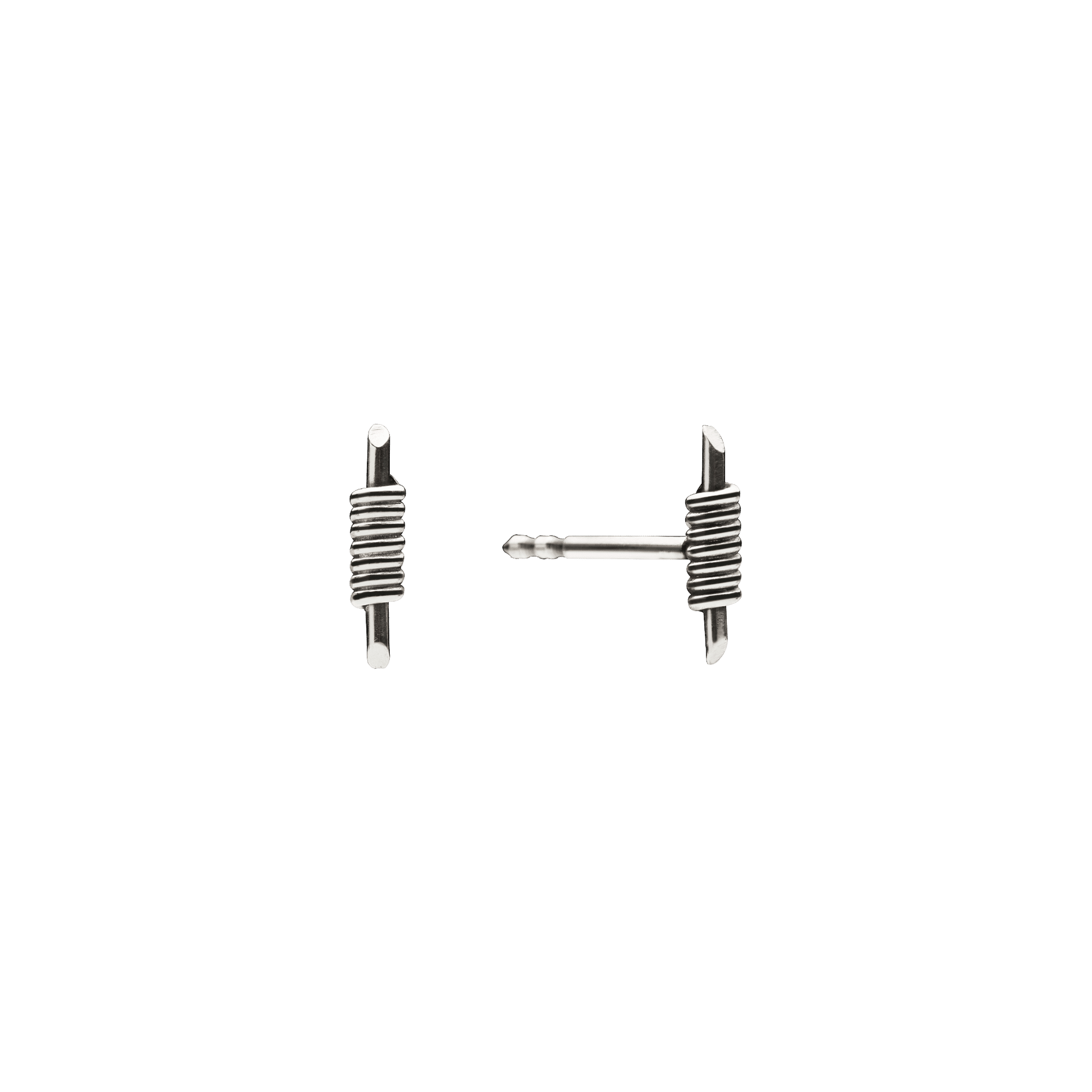 Tiny Bullet Ohrringe aus Silber