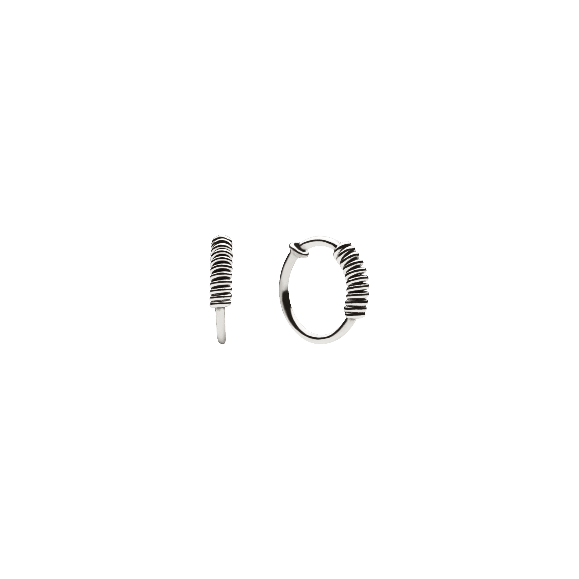 Tiny Edie Earrings Silver