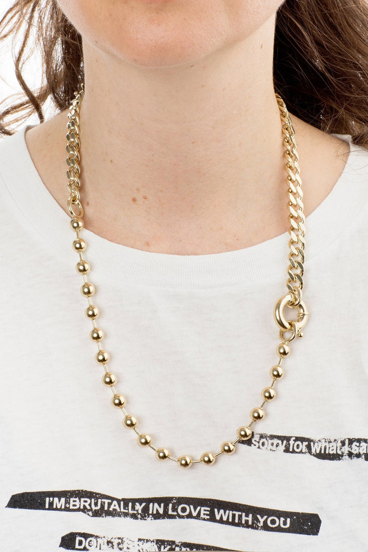 Unisex Necklace - 14K Gold