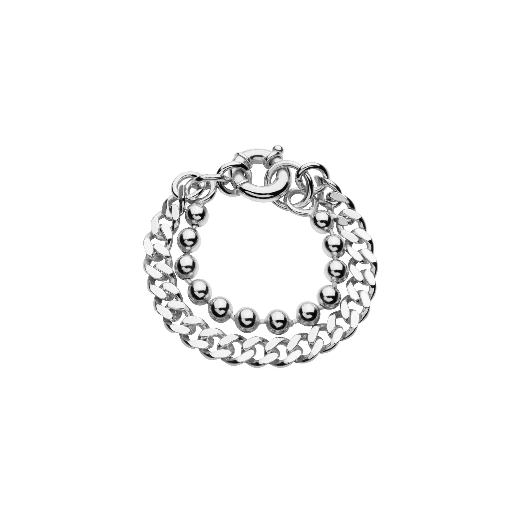 Unisex Armbånd Sølv