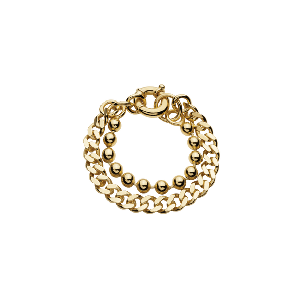 Unisex Bracelet Gold Plated