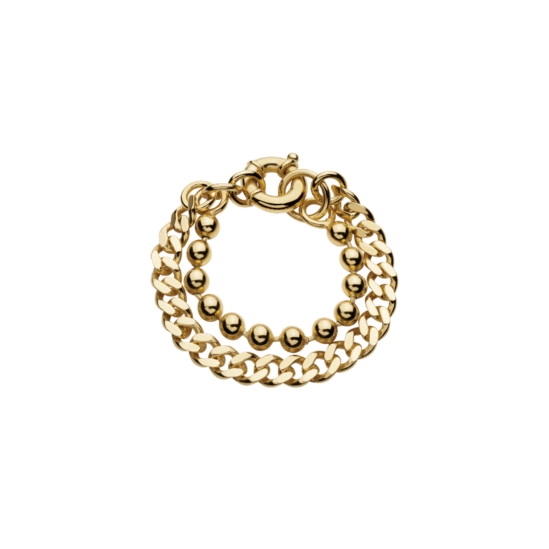 Unisex Bracelet Gold Plated
